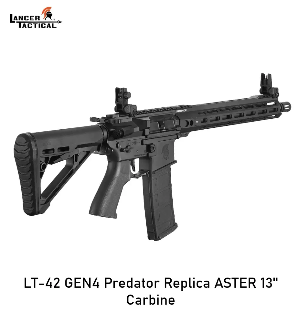 LT-42 GEN4 Predator Replica ASTER 13'' Carbine pic 4.webp