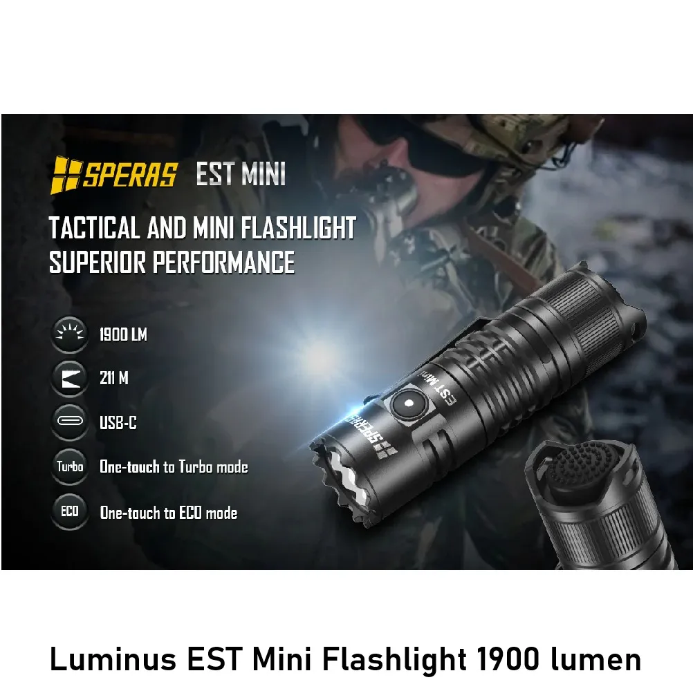 Luminus EST Mini Flashlight 1900 lumen pic 5.webp