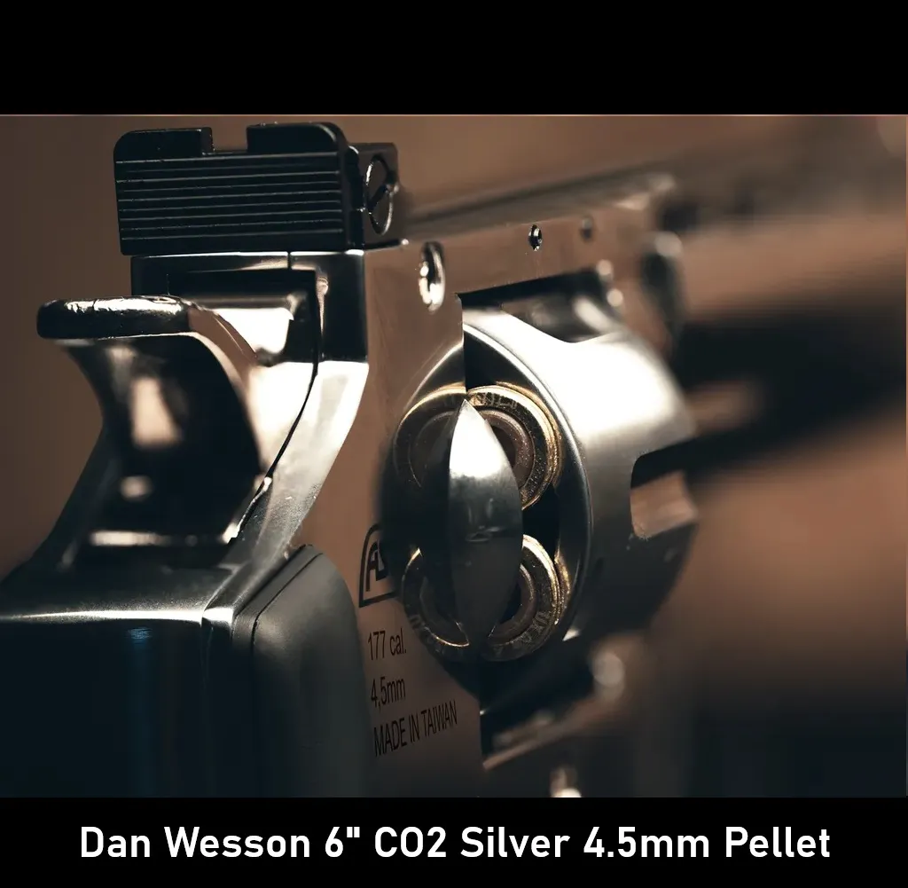 Dan Wesson 6 CO2 Silver 4.5mm Pellet pic 2.webp