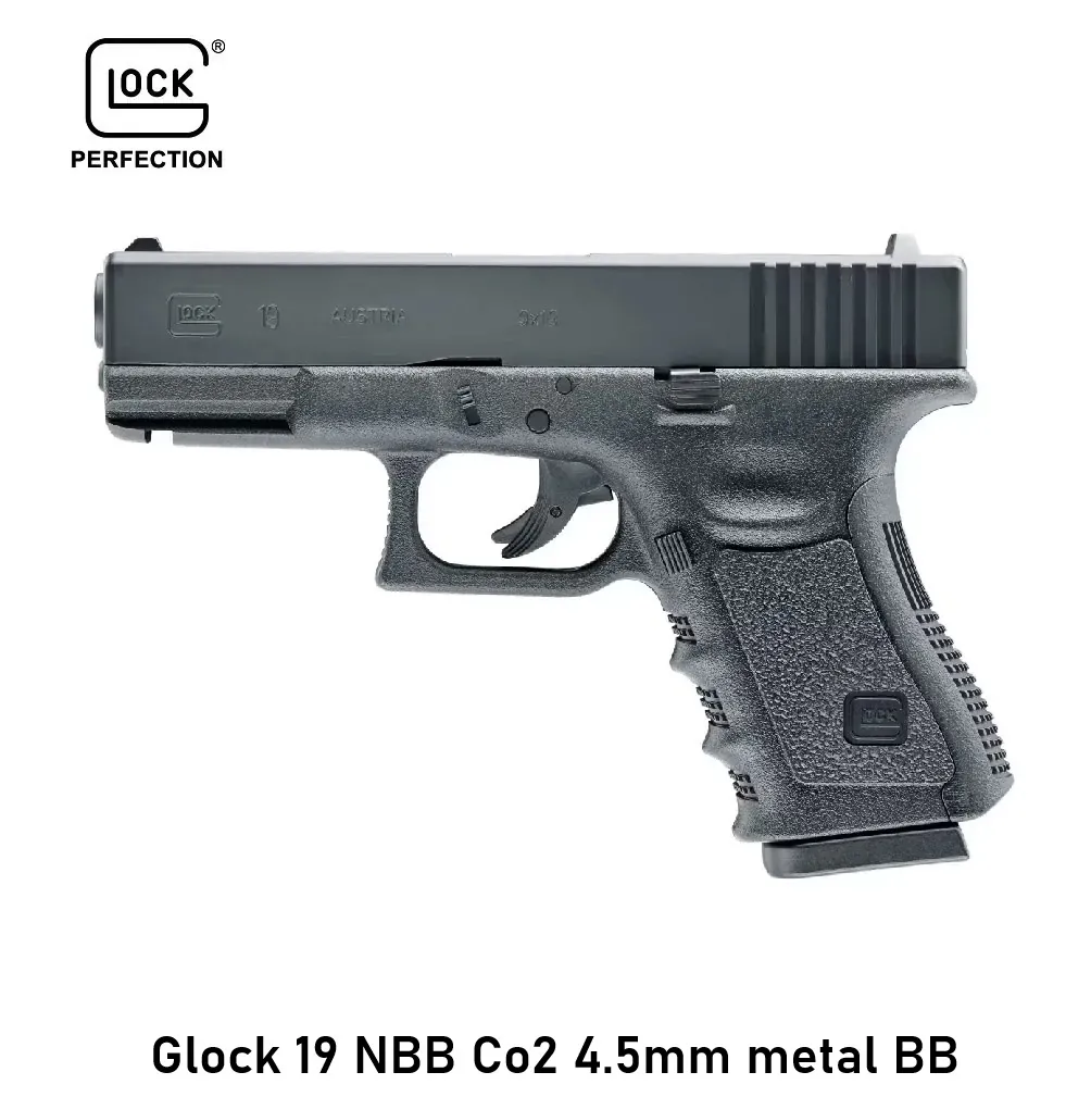 Glock 19 NBB Co2 4.5mm metal BB pic 2.webp