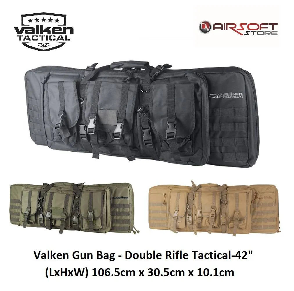 Airsoft Gun Bag - Double Rifle Tactical-42"