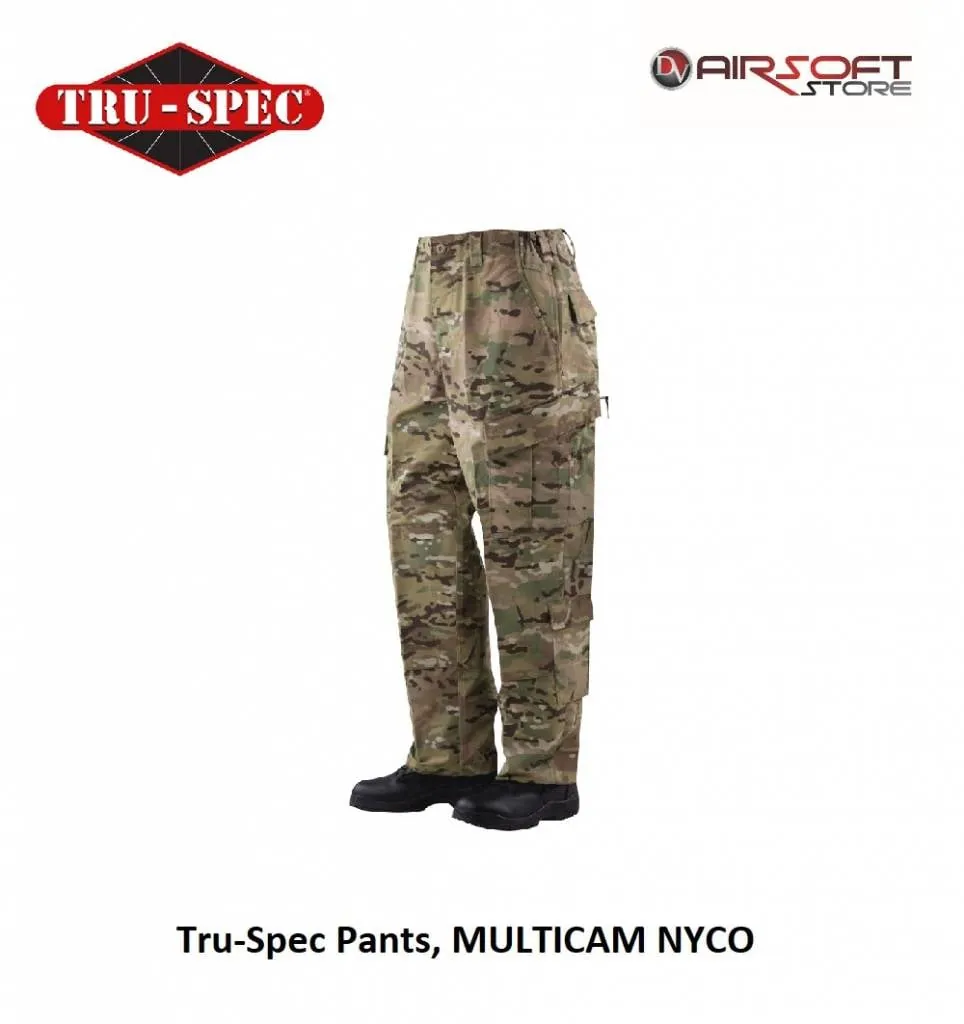 [2100000000371] Tru-Spec Pants, MULTICAM NYCO R/S, (S)
