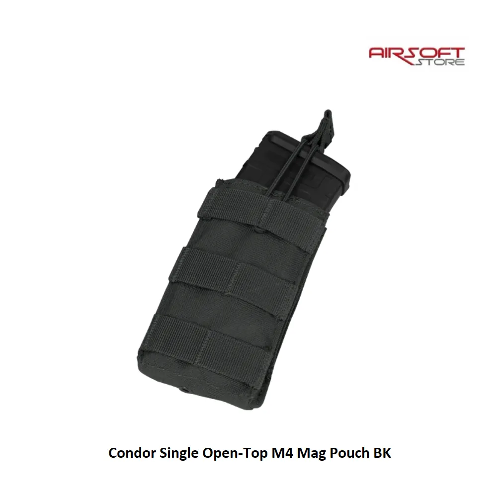 [2100000003679] Condor Single Open-Top M4 Mag Pouch (Black)