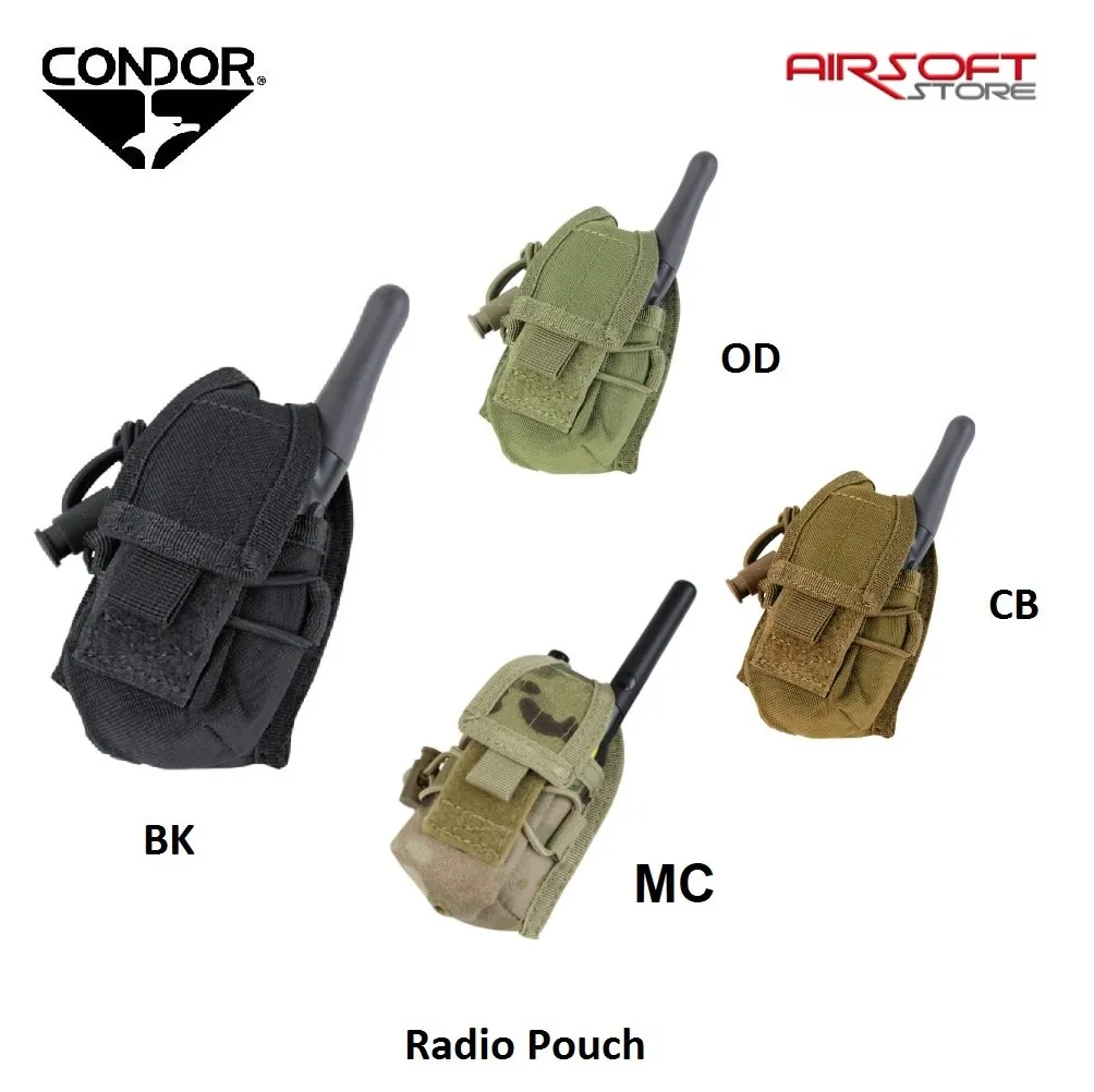 [2100000015368] Radio Pouch HHR (Black)