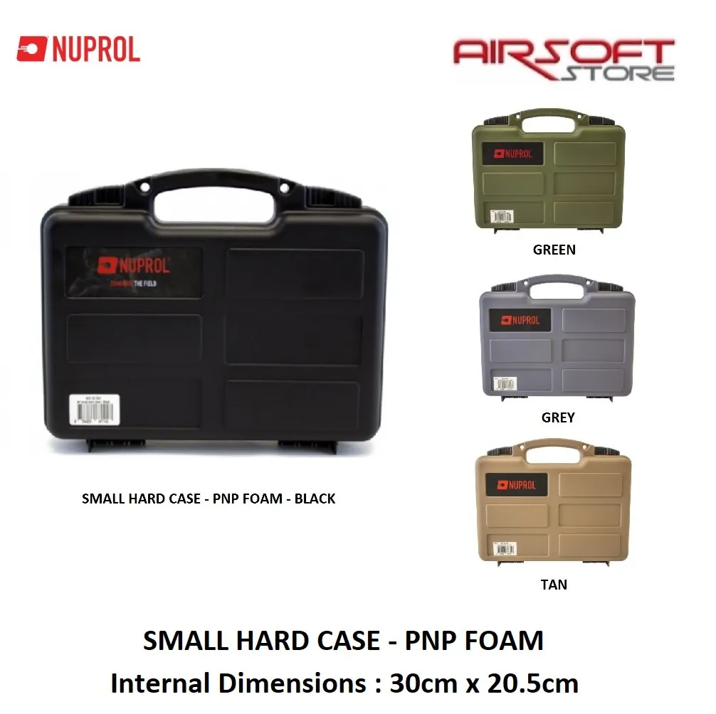 [2100000019595] SMALL HARD CASE - PNP FOAM (Black)