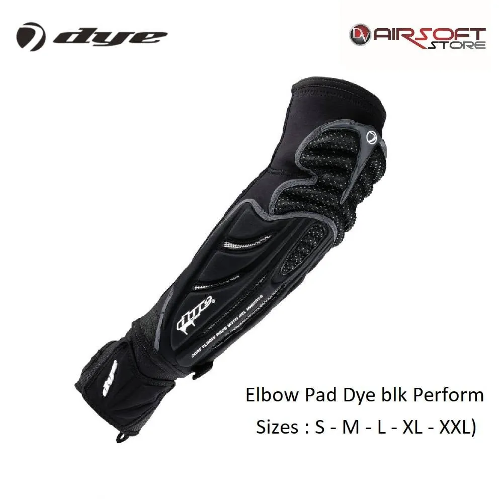 Elbow Pad Dye blk Perform