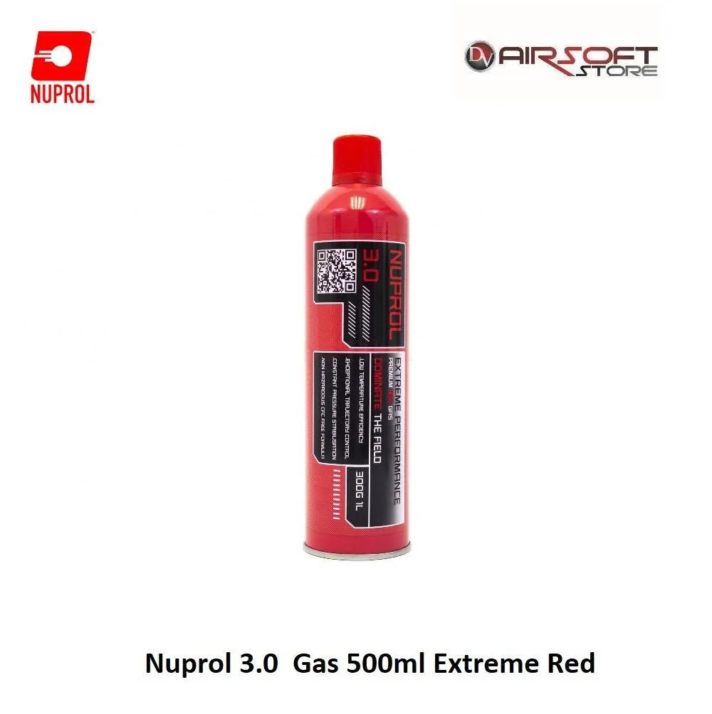 [2100000003099] Nuprol 3.0  Gas 500ml Extreme Red
