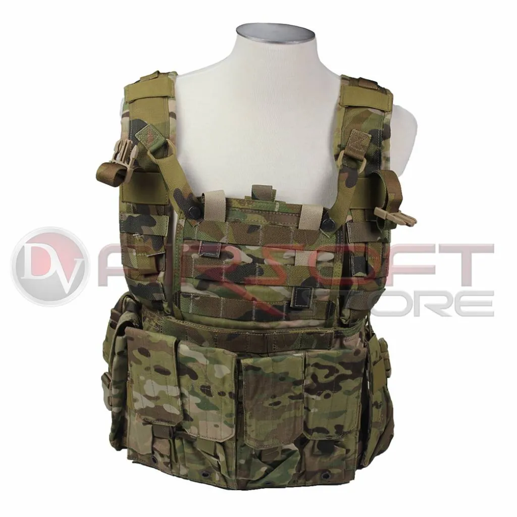 [2100000006045] RRV Tactical Vest W/Pouchs Set - MC