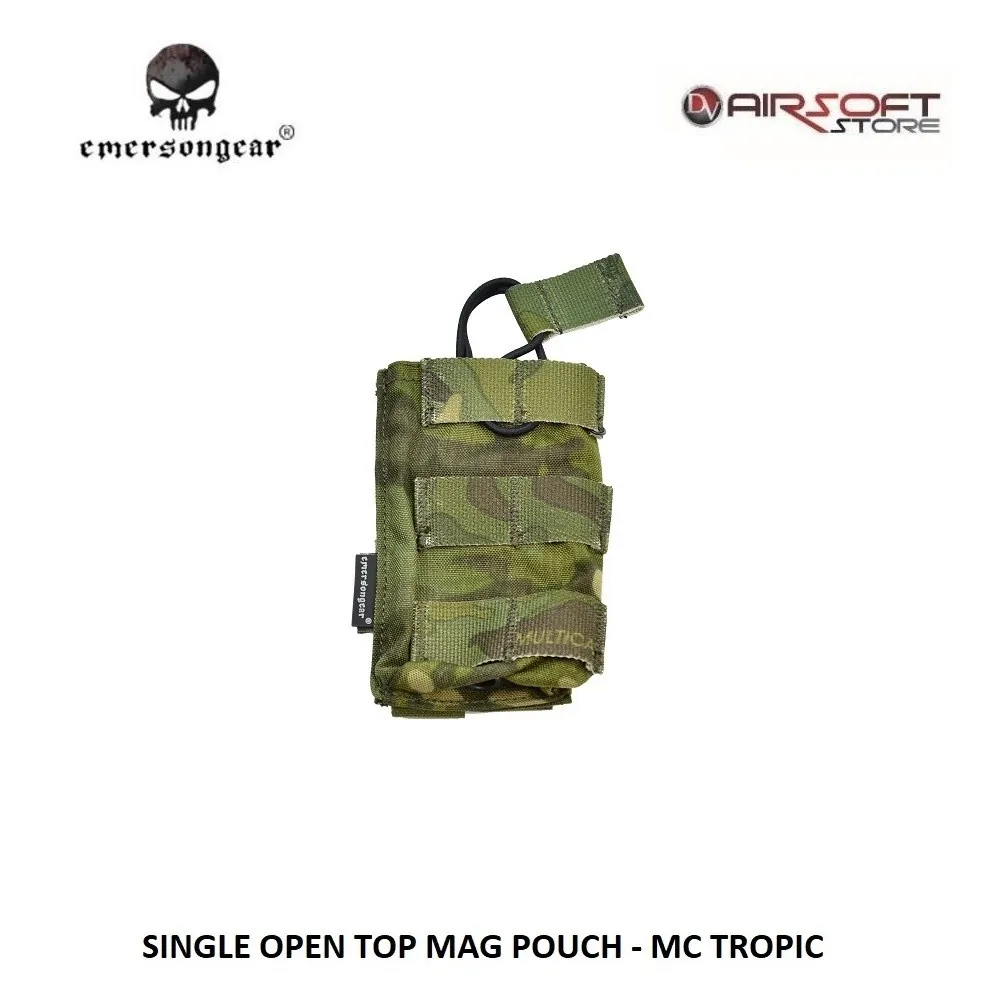 [2100000006267] Single Open Top Mag Pouch - MC Tropic
