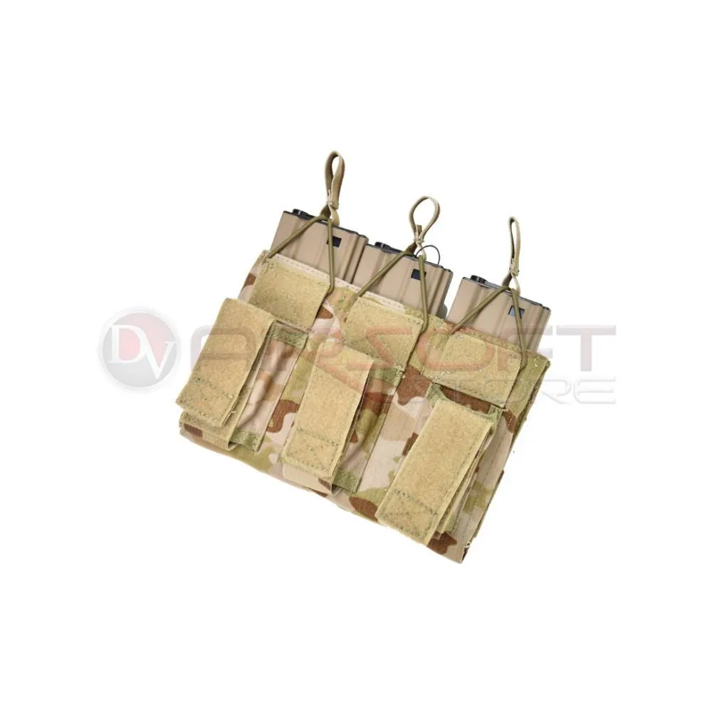 [2100000006328] Triple Open Top rifle & pistol Mag - MC Arid