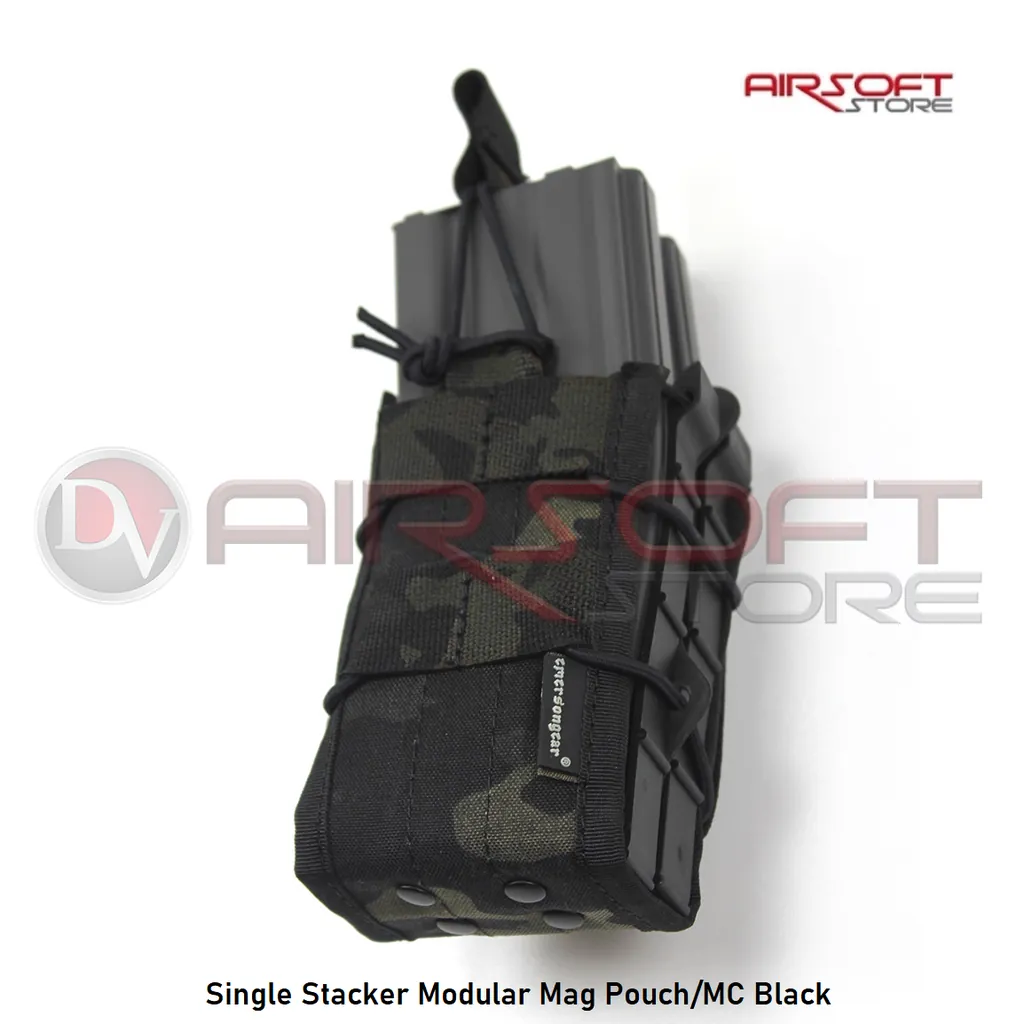 [2100000006540] Single Stacker Modular Mag Pouch/MC Black