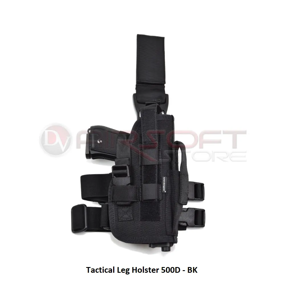 [2100000006793] Tactical Leg Holster 500D - BK