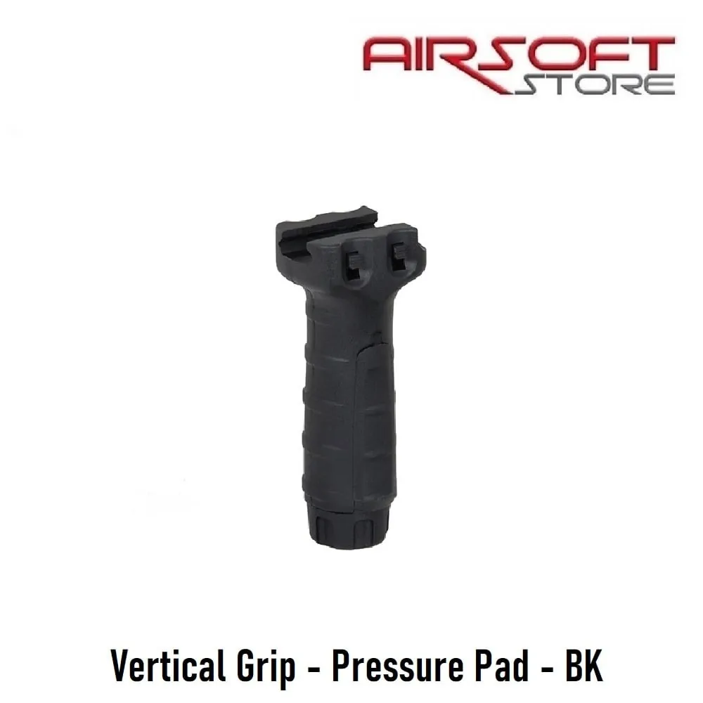 [2100000007134] Vertical Grip - Pressure Pad - BK