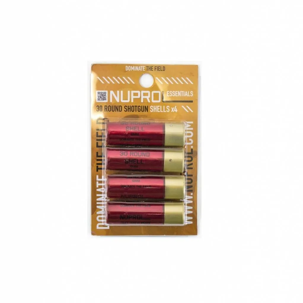 Shotgun Shells 4pcs - Nuprol