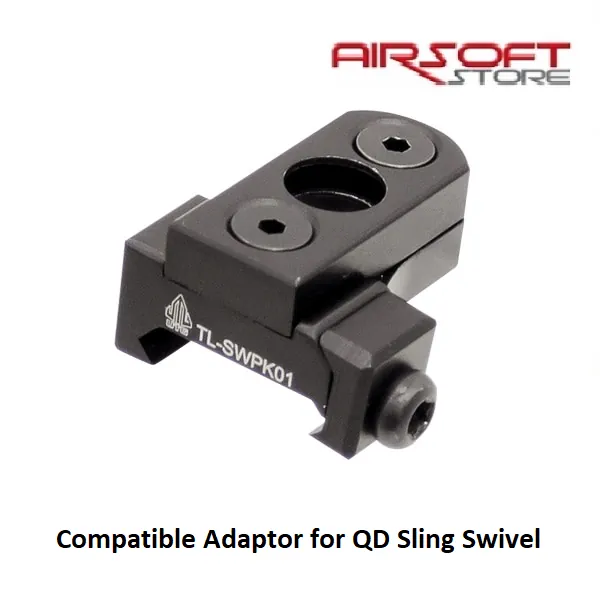 [2100000007295] Compatible adaptor for QD sling swivel