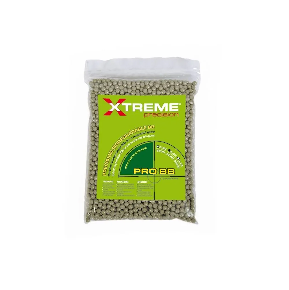 Xtreme 0.23g BB biodegradable 1 Bag (700gr)