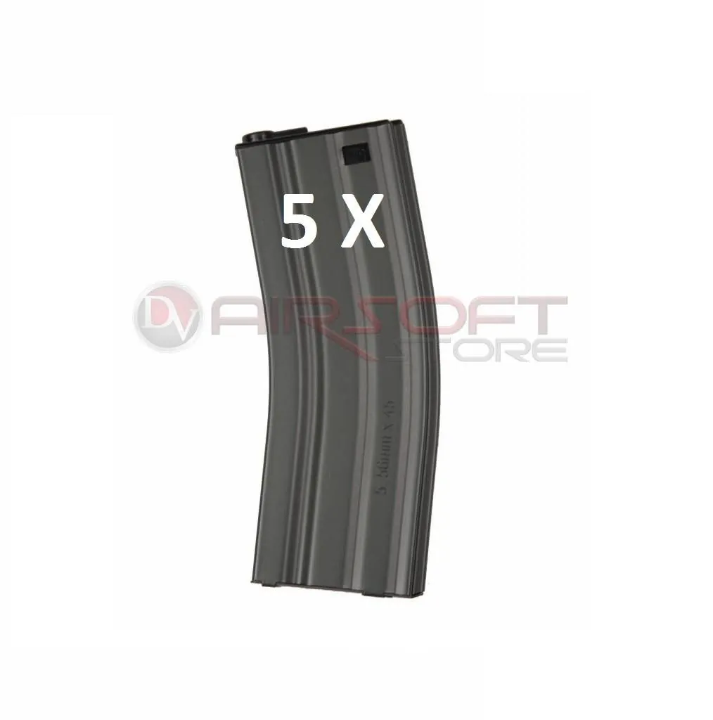 G&G Magazine Hi-Cap - 450rds - Grey - Box of 5