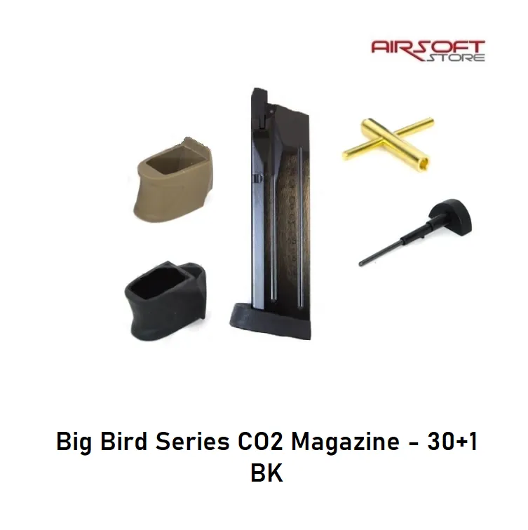 [2100000008445] Big Bird Series CO2 MAGAZINE - 30+1 - BK