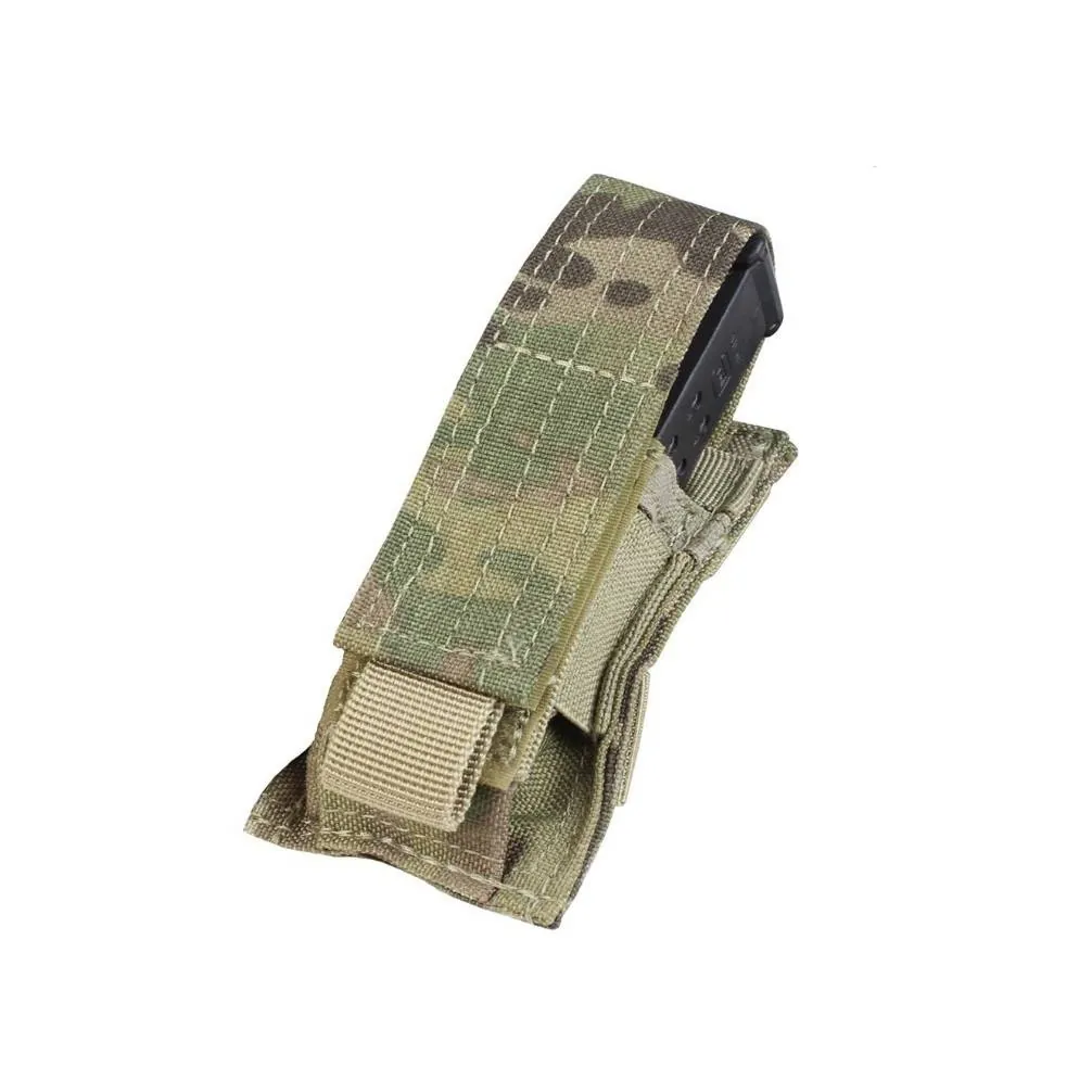 [2100000008919] Single Pistol Mag Pouch - MC