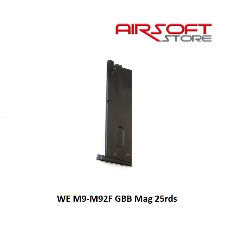 [2100000009329] WE M9-M92F GBB Mag 25rds
