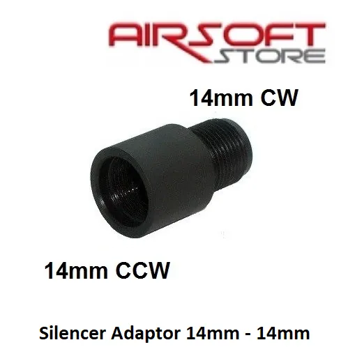 [2100000009503] Silencer Adaptor 14 mm -> 14 mm