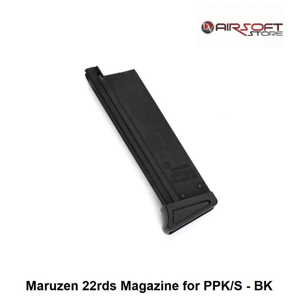[2100000009572] Maruzen 22rds Magazine for PPK/S - BK