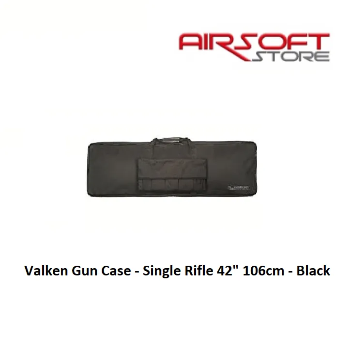[2100000009701] Valken Gun Case - Single Rifle 42" 106cm - Black
