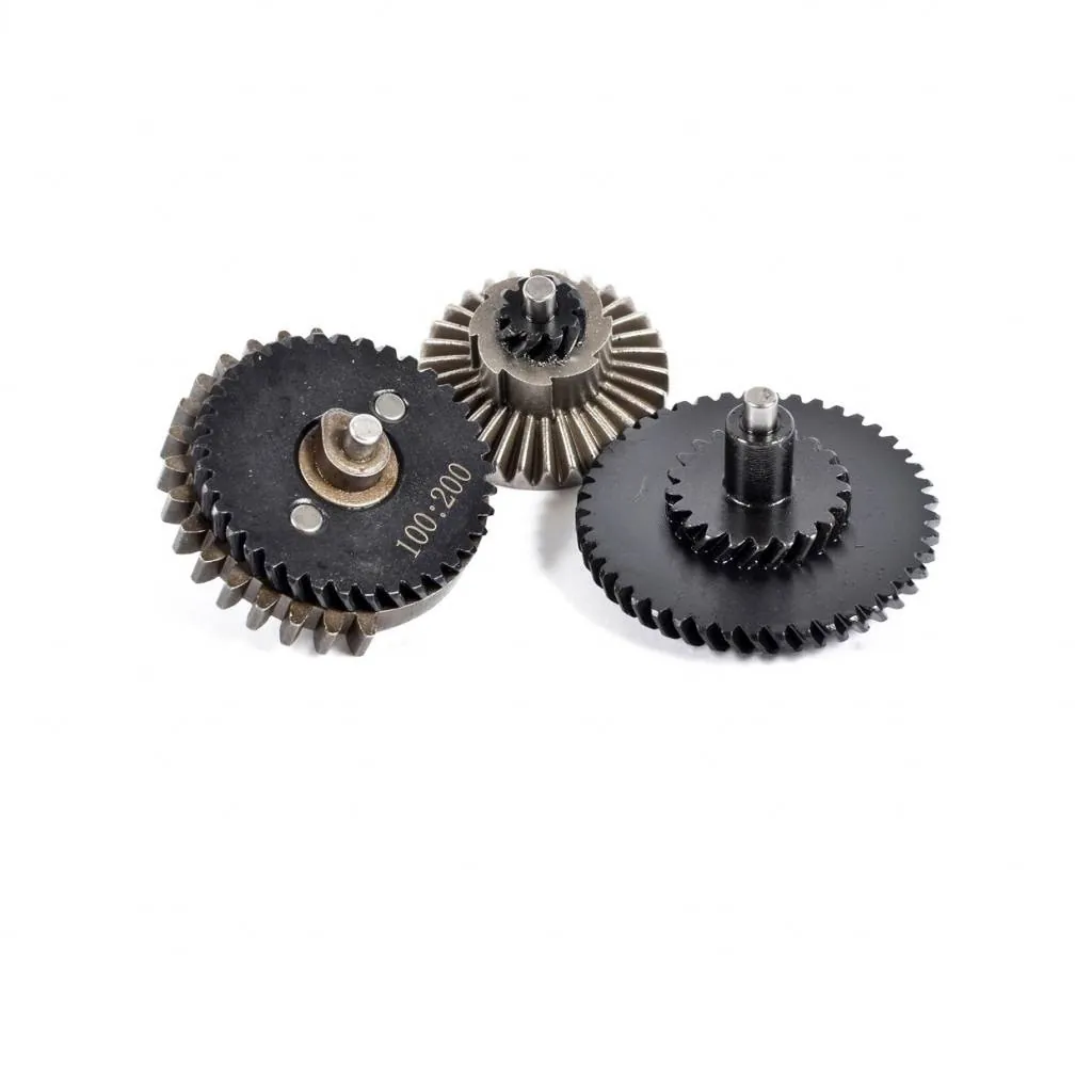 Gear Set 100:200 Steel CNC - Helical High Torque