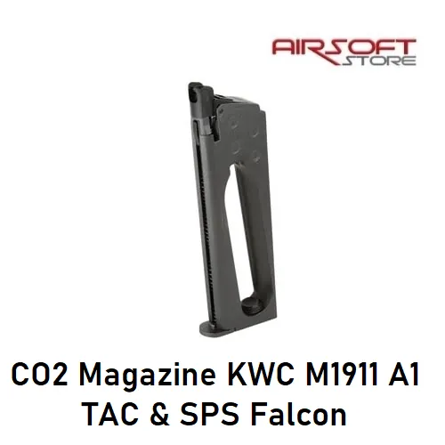 [2100000011063] Co2 Magazine KWC M1911 A1 TAC & SPS Falcon
