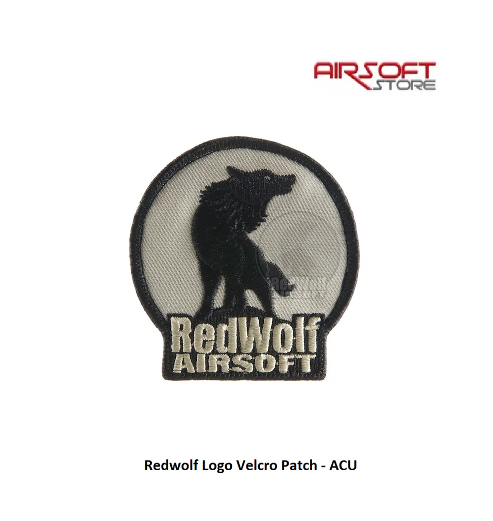 [2100000011162] Redwolf Logo Velcro Patch - ACU