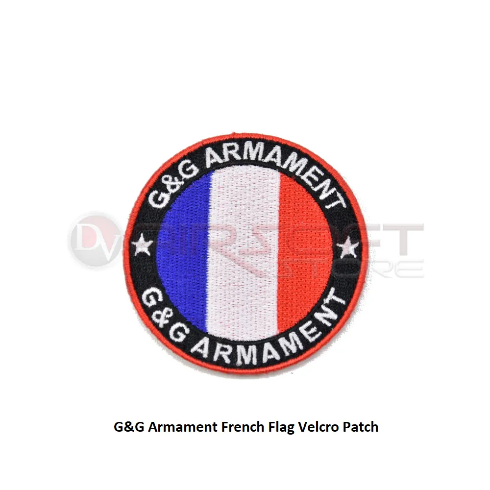 [2100000011353] G&G Armament French flag Velcro Patch