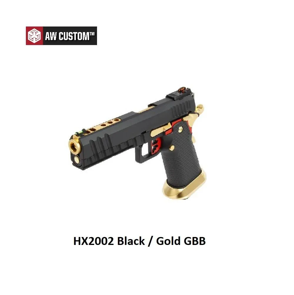 [2100000011865] HX2002 Black / Gold GBB