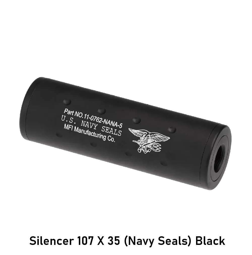 [2100000012183] Silencer 107 X 35 (Navy Seals) Black