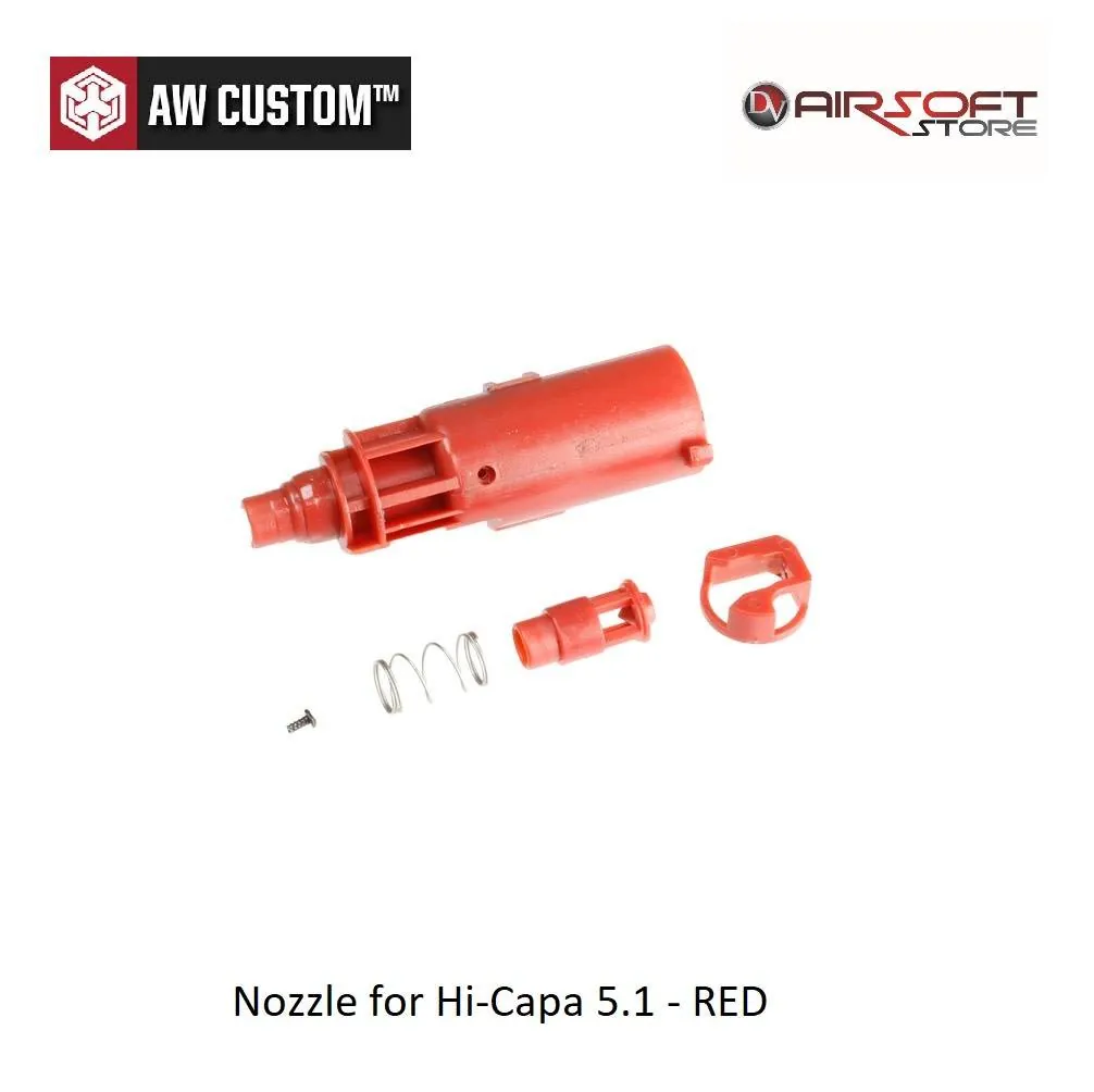 [2100000012374] Original Nozzle for WE / AW Hi-Capa 5.1 - RED