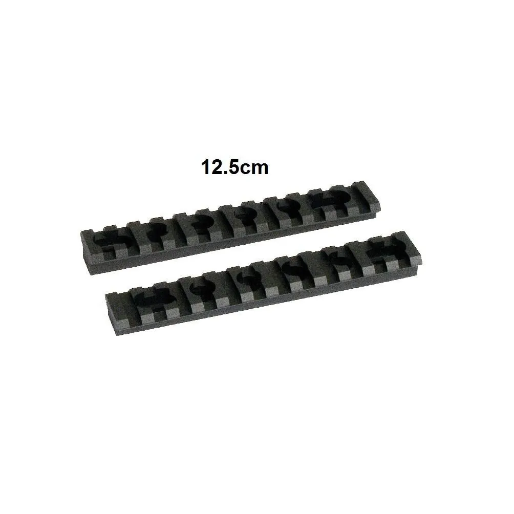 Picatinny Rail ALU Set 12.5 cm - 2pcs