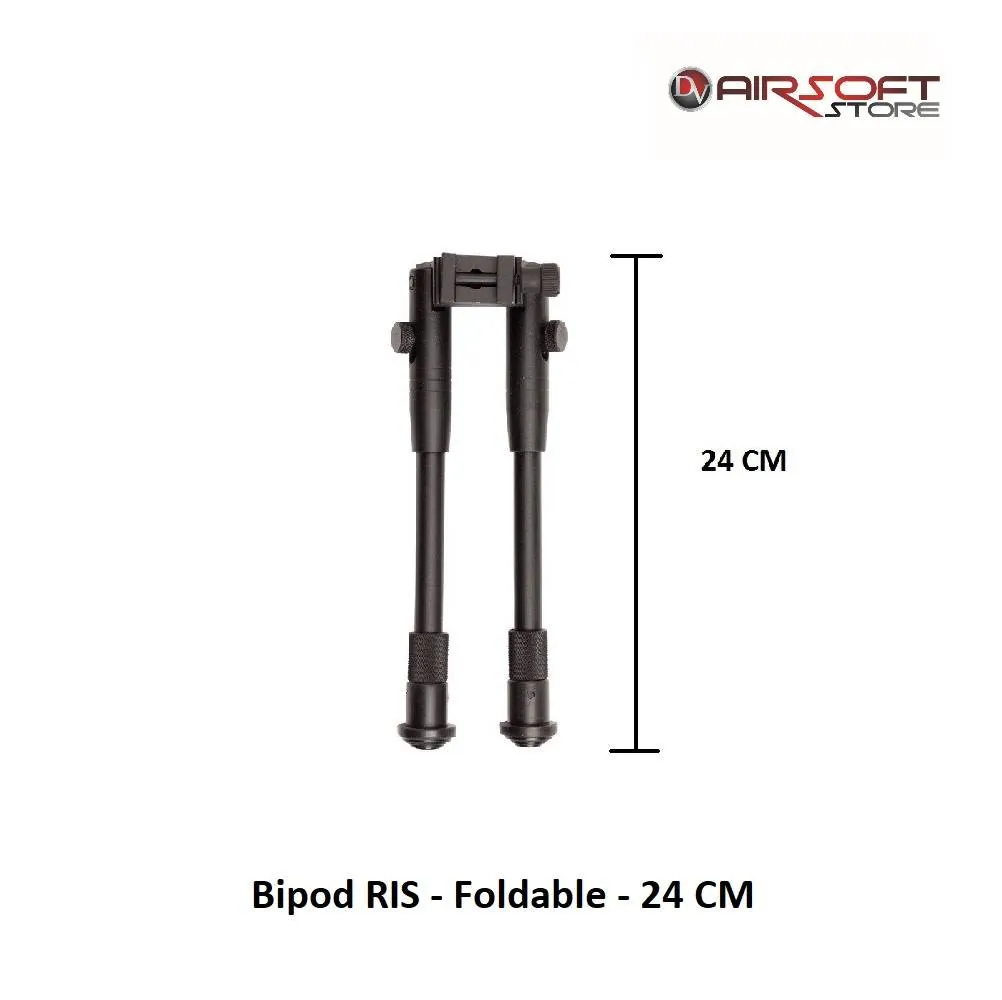 Bipod RIS - Foldable - 24 CM