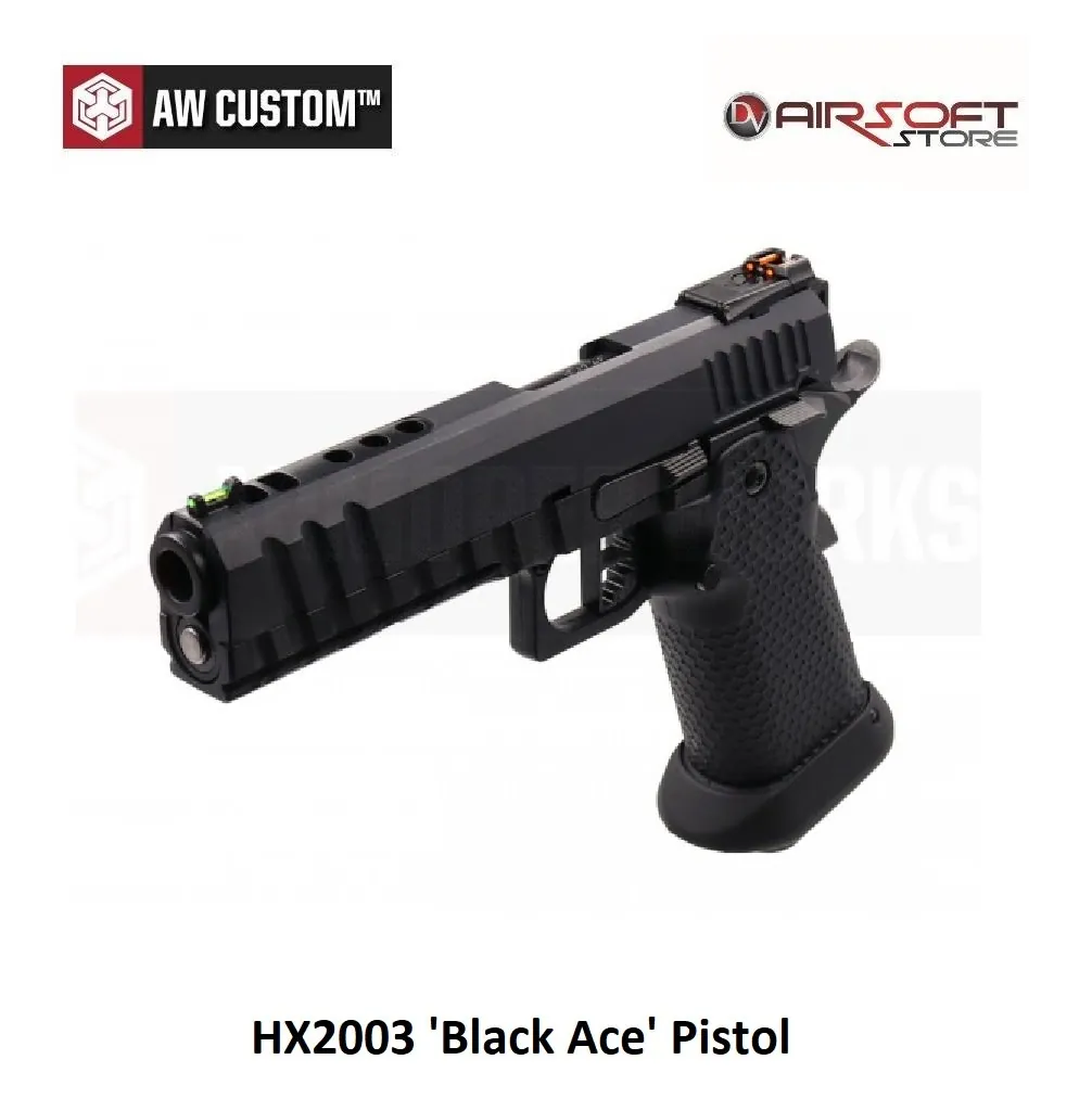 [2100000014897] HX2003 'Black Ace' Pistol