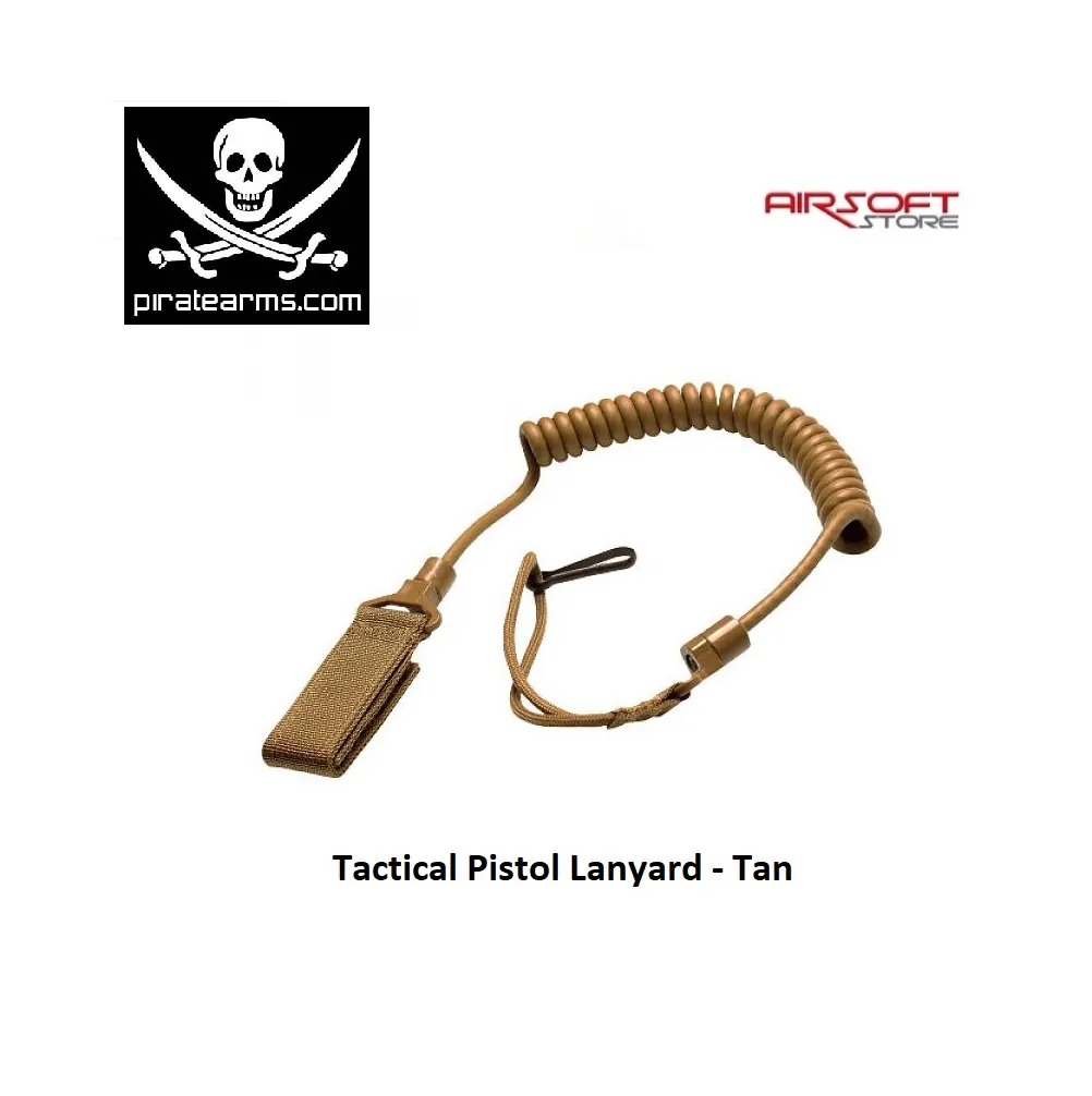 [2100000015016] Pistol lanyard - Tactical - Tan