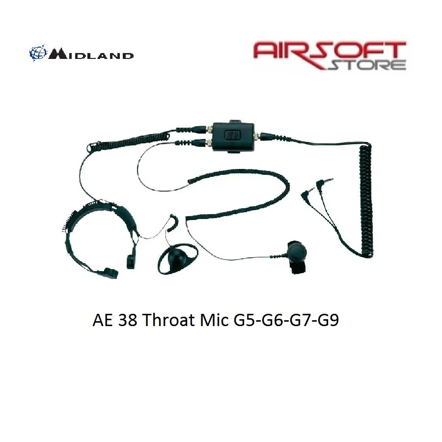 [2100000016372] AE 38 Throat Mic G5-G6-G7-G9