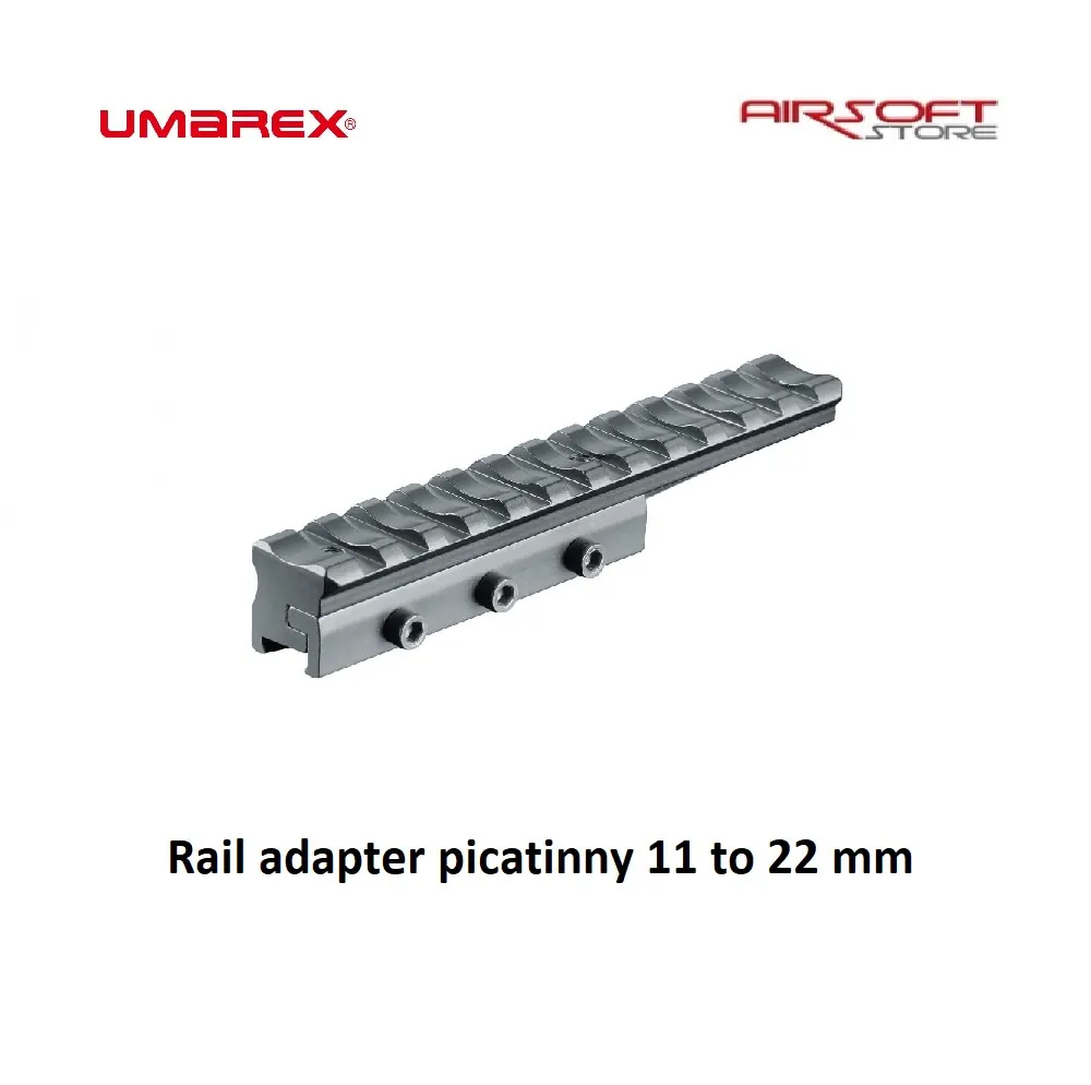 [2100000017621] Rail adapter picatinny 11 to 22 mm