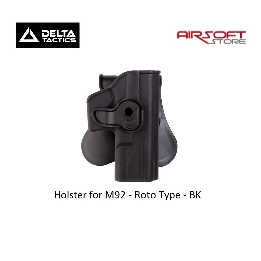 [2100000018277] Holster for M92 - Roto Type - BK