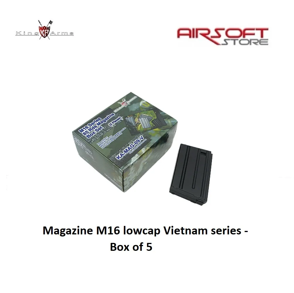 Magazine M16 lowcap Vietnam series - Box of 5