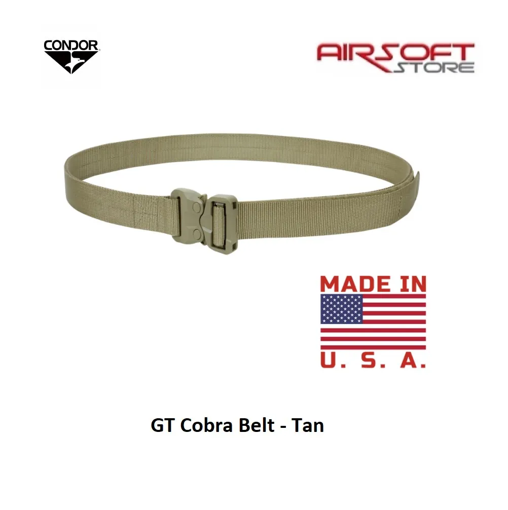 GT Cobra Belt M-L - Tan