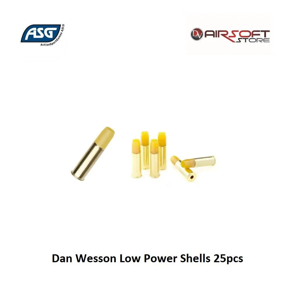 [2100000020515] Dan Wesson Revolver Low Power Shells 25pcs (6mm bb)