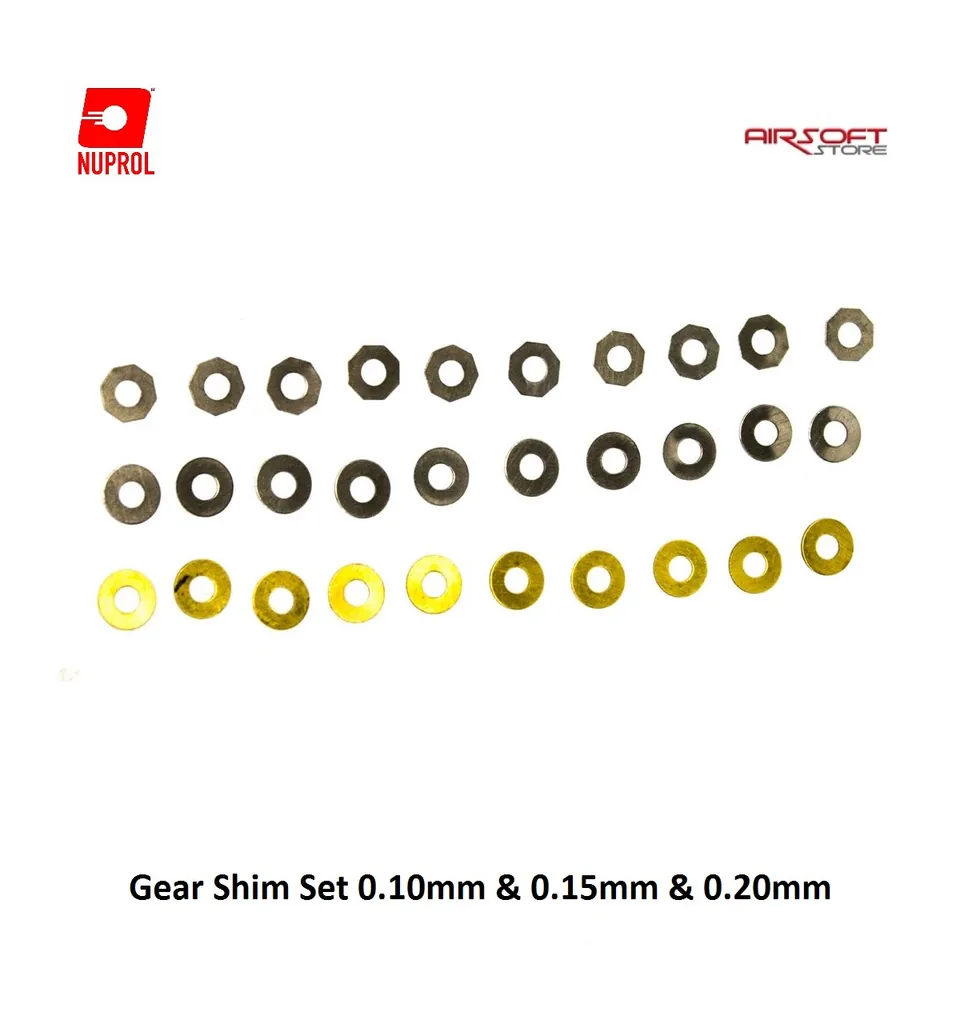 [2100000020706] Gear Shim Set 0.10mm & 0.15mm & 0.20mm