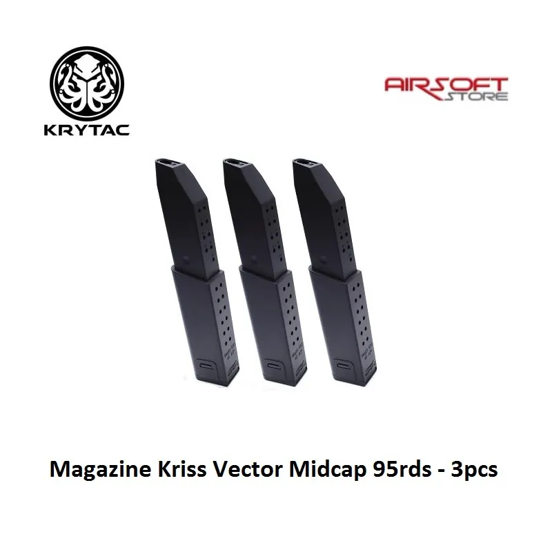[2100000021017] Magazine Kriss Vector Midcap 95rds - 3pcs