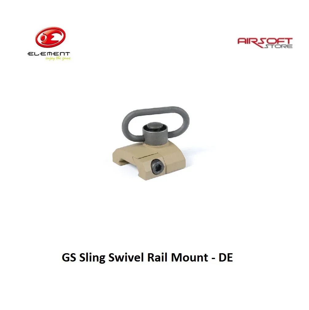 [2100000021284] GS Sling Swivel Rail Mount - DE