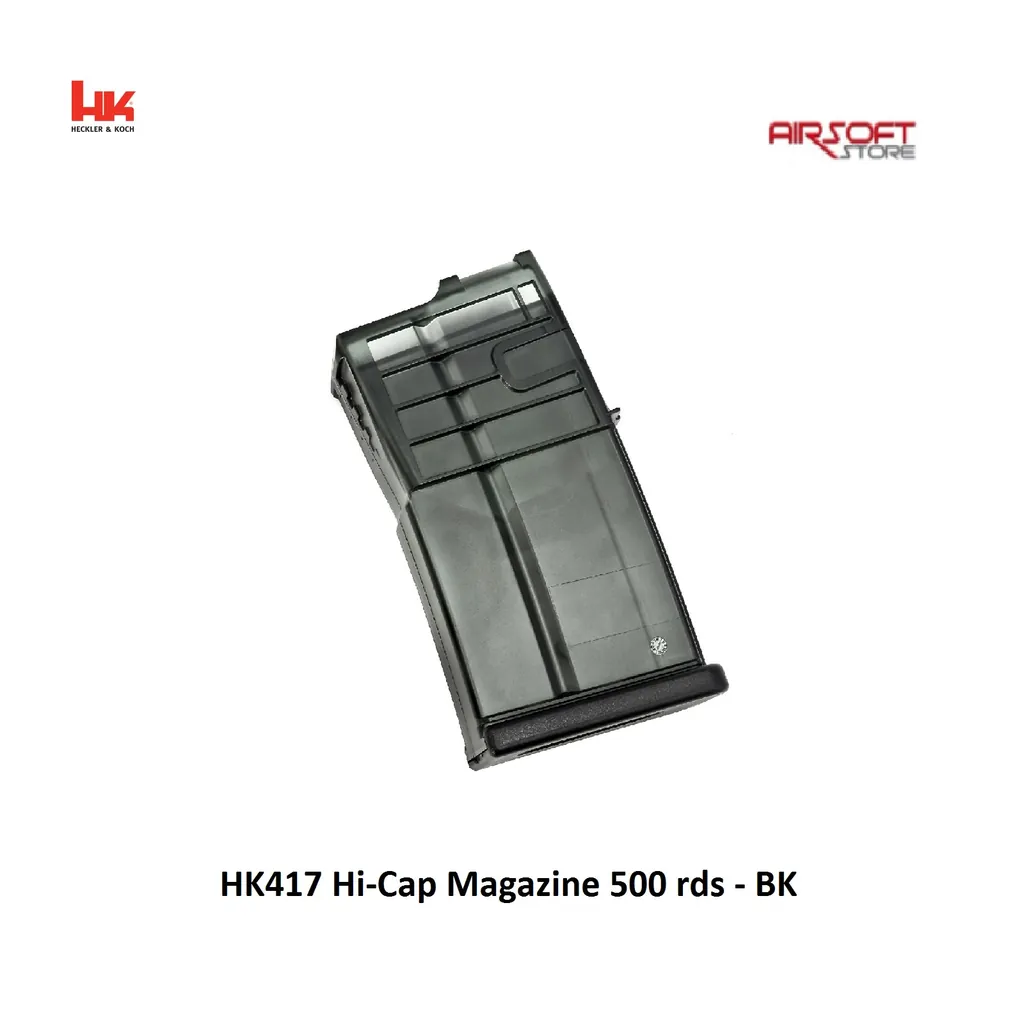 [2100000022403] HK417 Hi-Cap Magazine 500 rds - BK