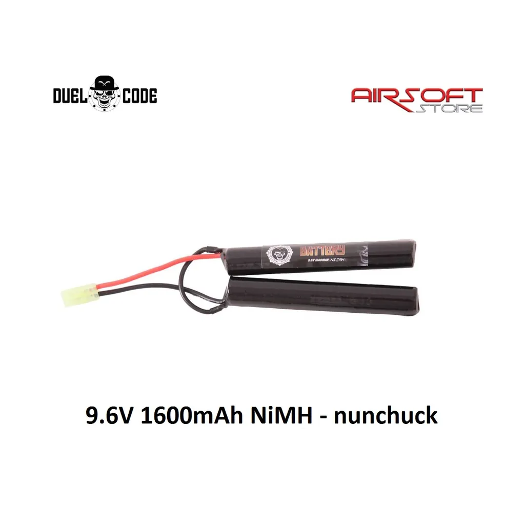 [2100000023004] 9.6V 1600mAh NiMH - nunchuck