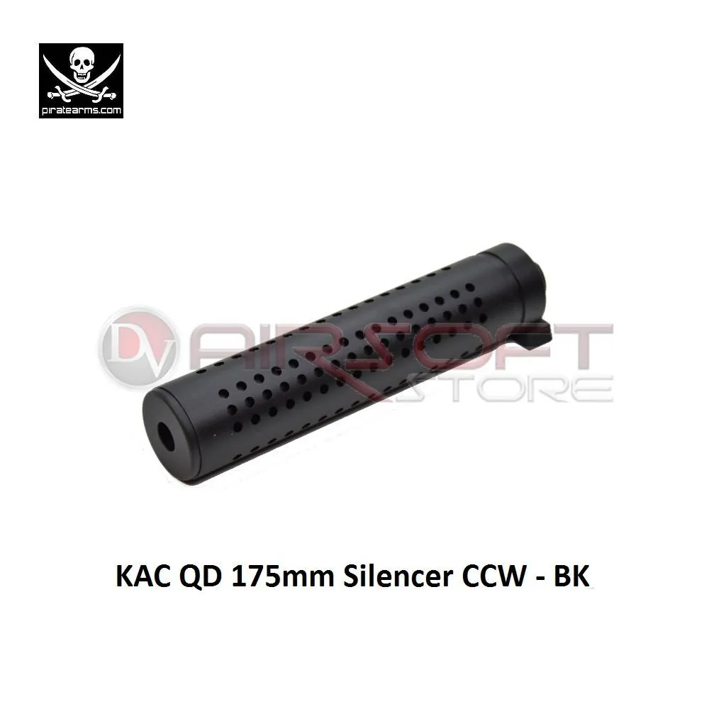 [2100000023042] KAC QD 175mm Silencer CCW - BK